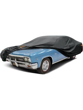 Large Waterproof Car Cover - Heavy Duty All Weather Protection, UV Sun & Rain